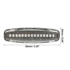 1 Pair Side Marker Lights for Infiniti (Clear Lens)