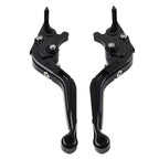 Black CNC Extendable Brake Clutch Levers for BMW S1000XR (2015-2021)