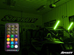 Set of 2 RGB LED Whip Lights for SuperATV (1.75" Vertical Mount)