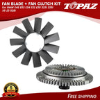 Fan Blade and Clutch Kit for BMW E36 E46 E53 E34 E32 E39 (1990–2006)