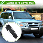Dashboard Cover for Mitsubishi Pajero (2008–2016) Dash Mat Carpet Black Red
