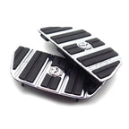 Gear Skull Passenger Footboard for Harley Touring (1987–2015) & Softail (1986–2015)