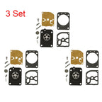 Set of 3 Carburetor Repair Kits for Stihl TS410 TS420 (RB-151, 4238 007 1061)