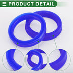 Set of 5 Oil Seal Rotary Shaft Seal TPU 35x43x8mm High Pressure