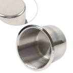 Stainless Steel Drop-in Cup Holder for Universal Applications (Boat, RV, Car, Truck)