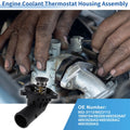 Engine Coolant Thermostat Housing Assembly No. 902-3113 for Dodge Durango (2011–2020)