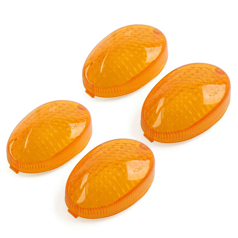 4 x Motorcycle Turn Signal Light Lens for KAWASAKI EX250R NINJA 250R (2008-2012)
