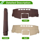 Dashboard Cover Mat for Nissan NV200 (2010–2016) Brown