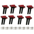 8X Ignition Coil & 16X Iridium Spark Plug for Jeep Dodge Ram V8 5.7L (2002–2023) UF504