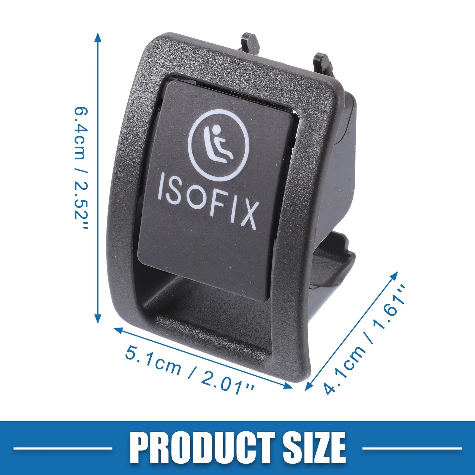 Rear Child Seat Anchor ISOFix Cover A2059200513 for Mercedes Benz (2015–2020)