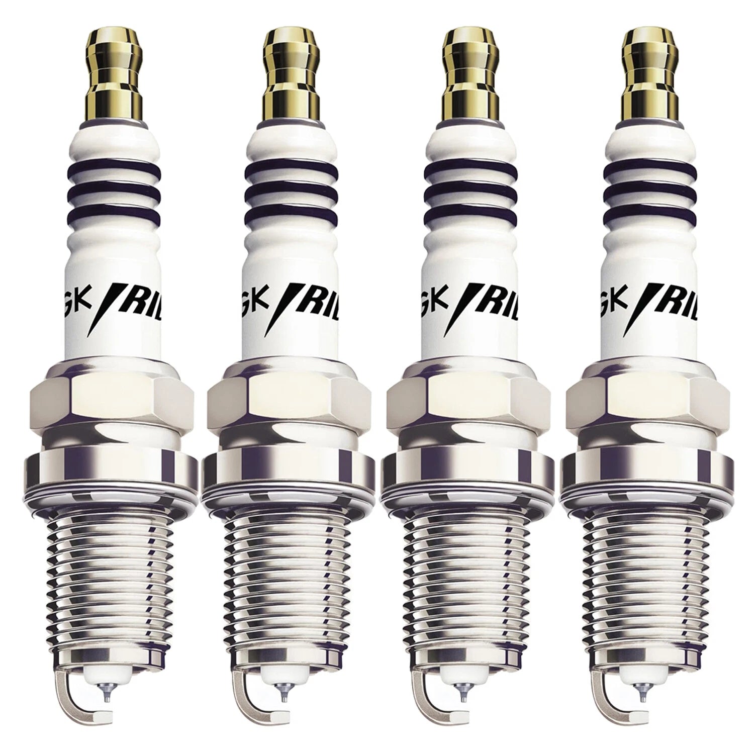 Set of 4 NGK Iridium IX Spark Plugs 3306 for Integra CRX 200SX Camry L4 (1990–2001)
