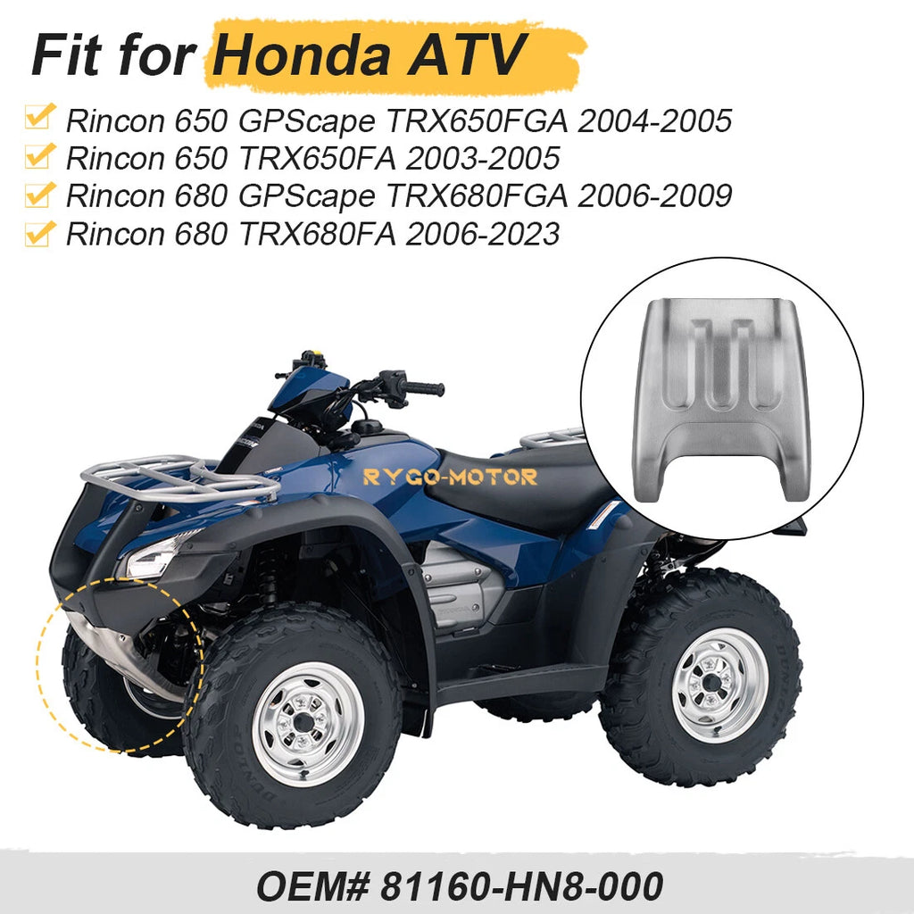 Skid Plate 81160-HN8-000 for Honda TRX680 Rincon (2006–2023)