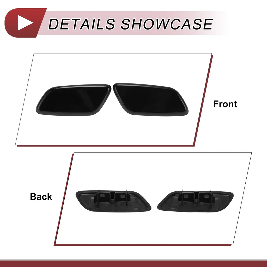Front Bumper Headlight Washer Nozzle Cover Cap No. 8535452010 for Toyota Aqua (2012–2020)