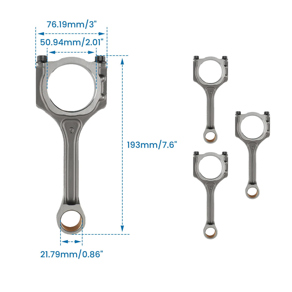 Connecting Rod for Hyundai Sonata, Tucson, Kia Optima (G4KJ 2.4L)