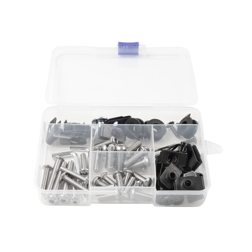 Fairing Bolts Kit (Black) for Honda CBR500R (2013–2015)