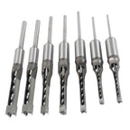 Mortise Bit Set for Woodworking (7 Pack)