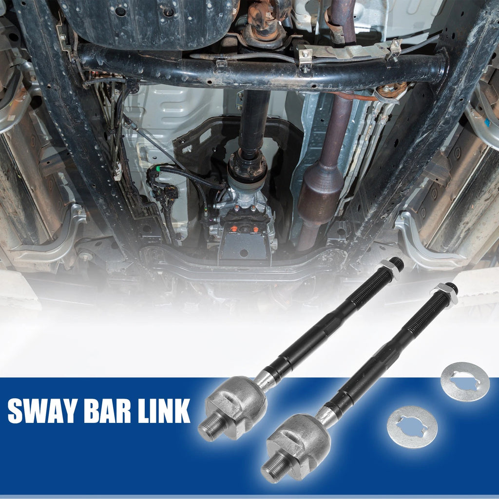 2pcs Inner Tie Rods for Infiniti G35, Nissan 350Z (2003–2008)