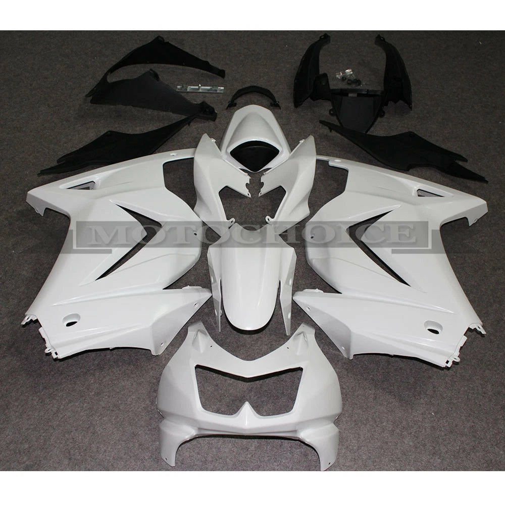 Fairing Kit for Kawasaki Ninja 250R (2008–2012, 2019) ABS Unpainted