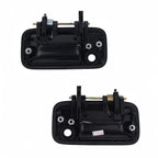 PAIR OUTER DOOR HANDLE BLACK FITS ISUZU TF TFR HOLDEN RODEO VAUXHALL BRAVA D05