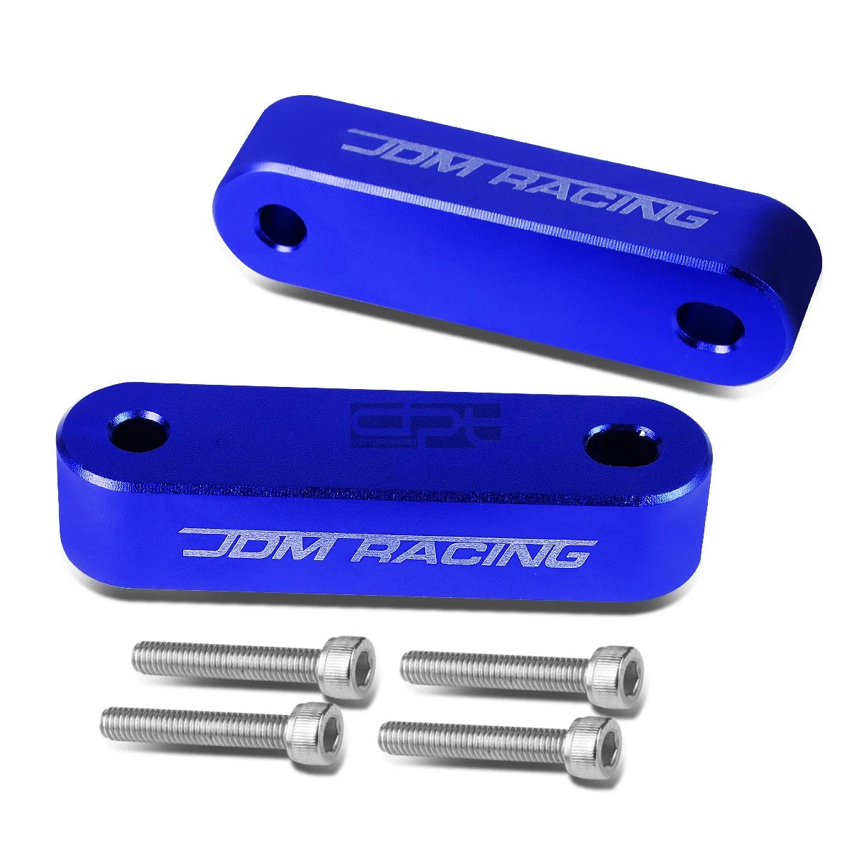 Hood Riser Spacer Kit for Honda Civic/Integra (1988–2001) - Blue Aluminum