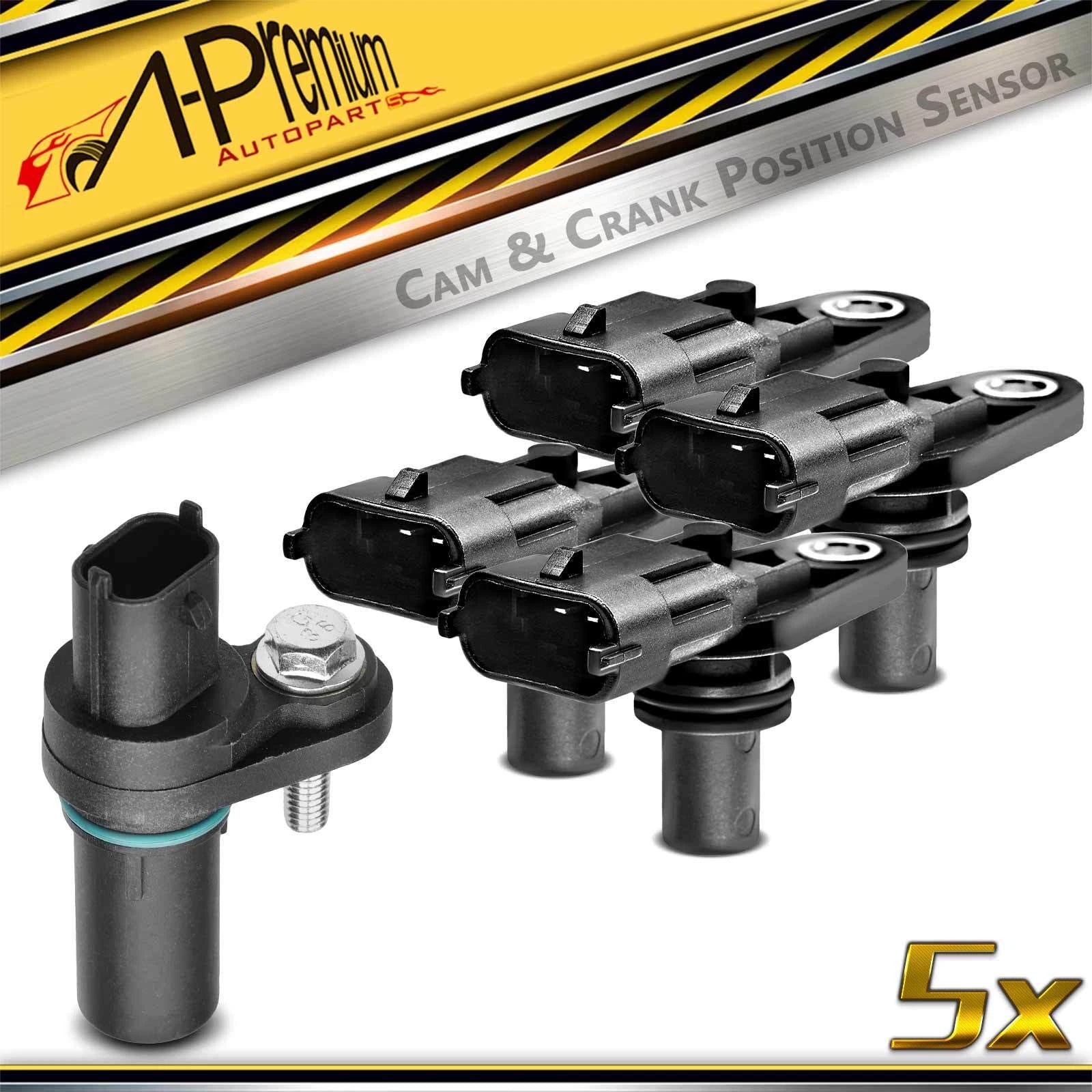 Crankshaft & 4X Camshaft Position Sensors for Buick LaCrosse (2008)