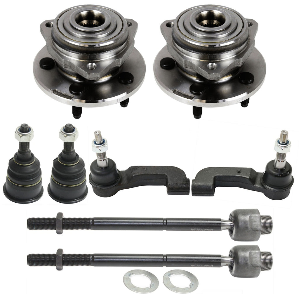 Set of 2 Wheel Hubs for Jeep Liberty