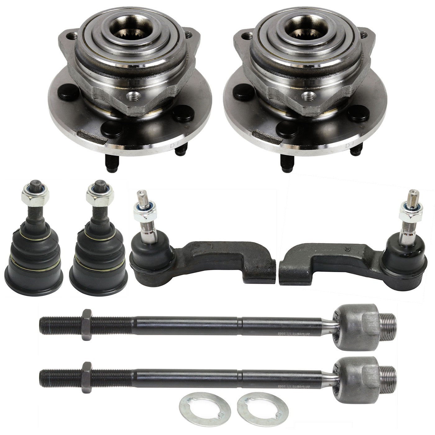 Set of 2 Wheel Hubs for Jeep Liberty