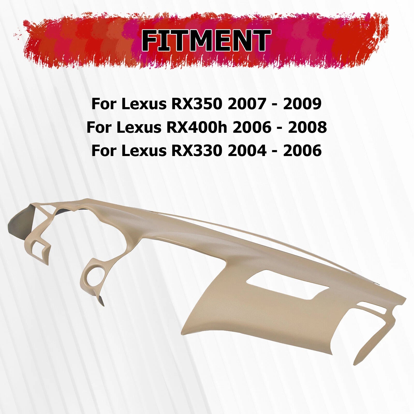 Dash Cover for Lexus RX330 RX350 RX400H (2004-2009)