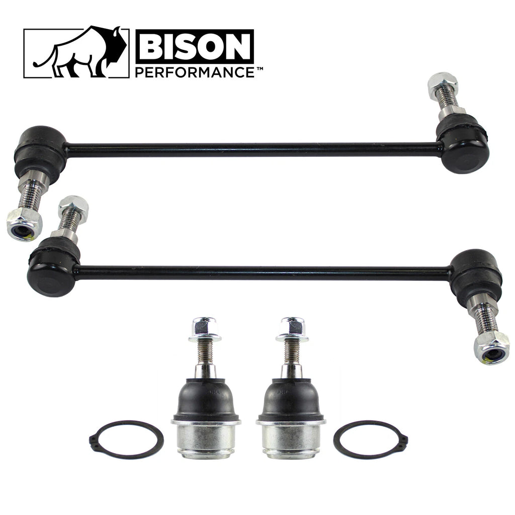 4pc Front Sway Bar Link Lower Ball Joint Kit for Dodge Journey (2011–2020)