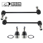 4pc Front Sway Bar Link Lower Ball Joint Kit for Dodge Journey (2011–2020)