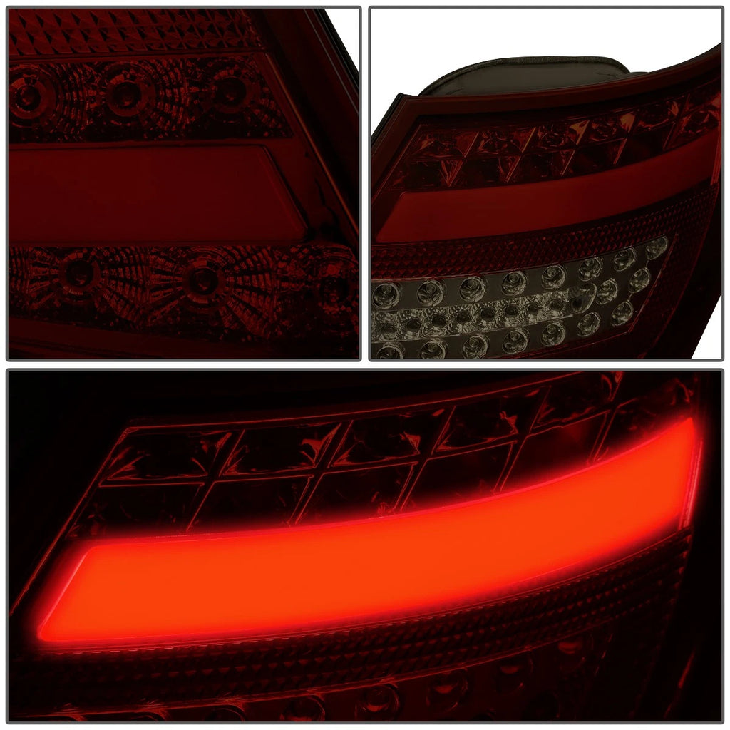 Full LED Tail Brake Light Stop Lamps for Mercedes W204 C250 C300 C350 (2008–2011)