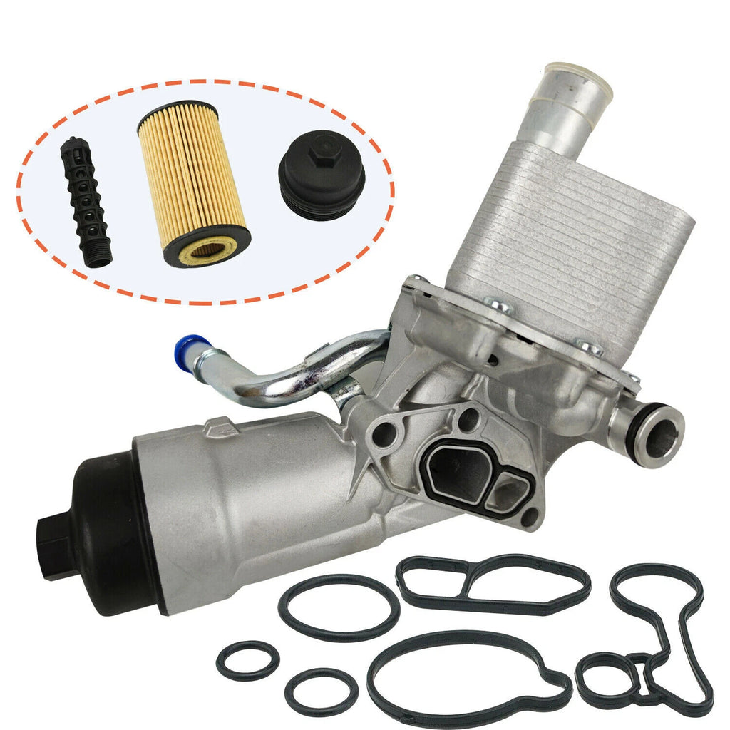 Engine Oil Cooler Filter Housing Adapter for Chevy Cruze Sonic Trax (2011–2020)