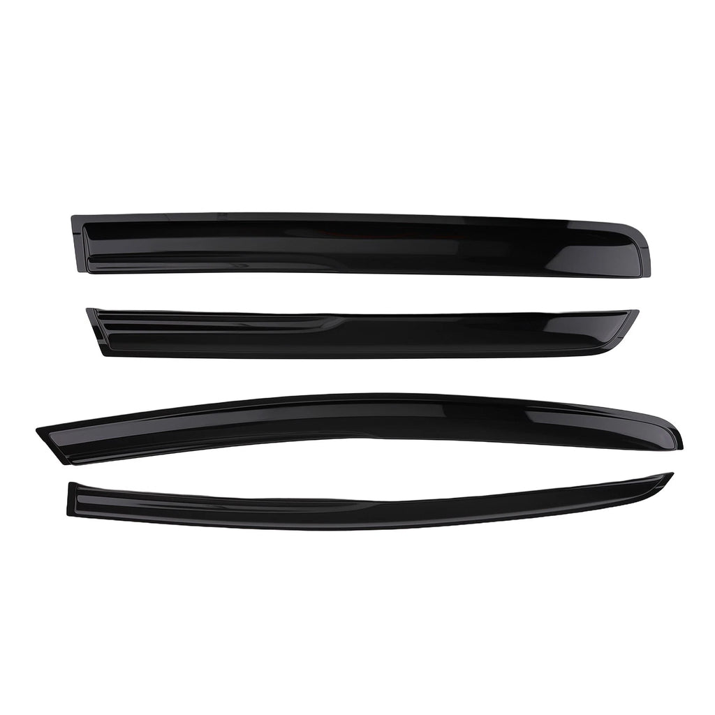 Set of 4 Side Wind Deflectors for Honda Jazz (2015–2020)