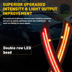 Set of 4 Smoked LED Side Marker Lights for Chrysler 300 (2015–2021)