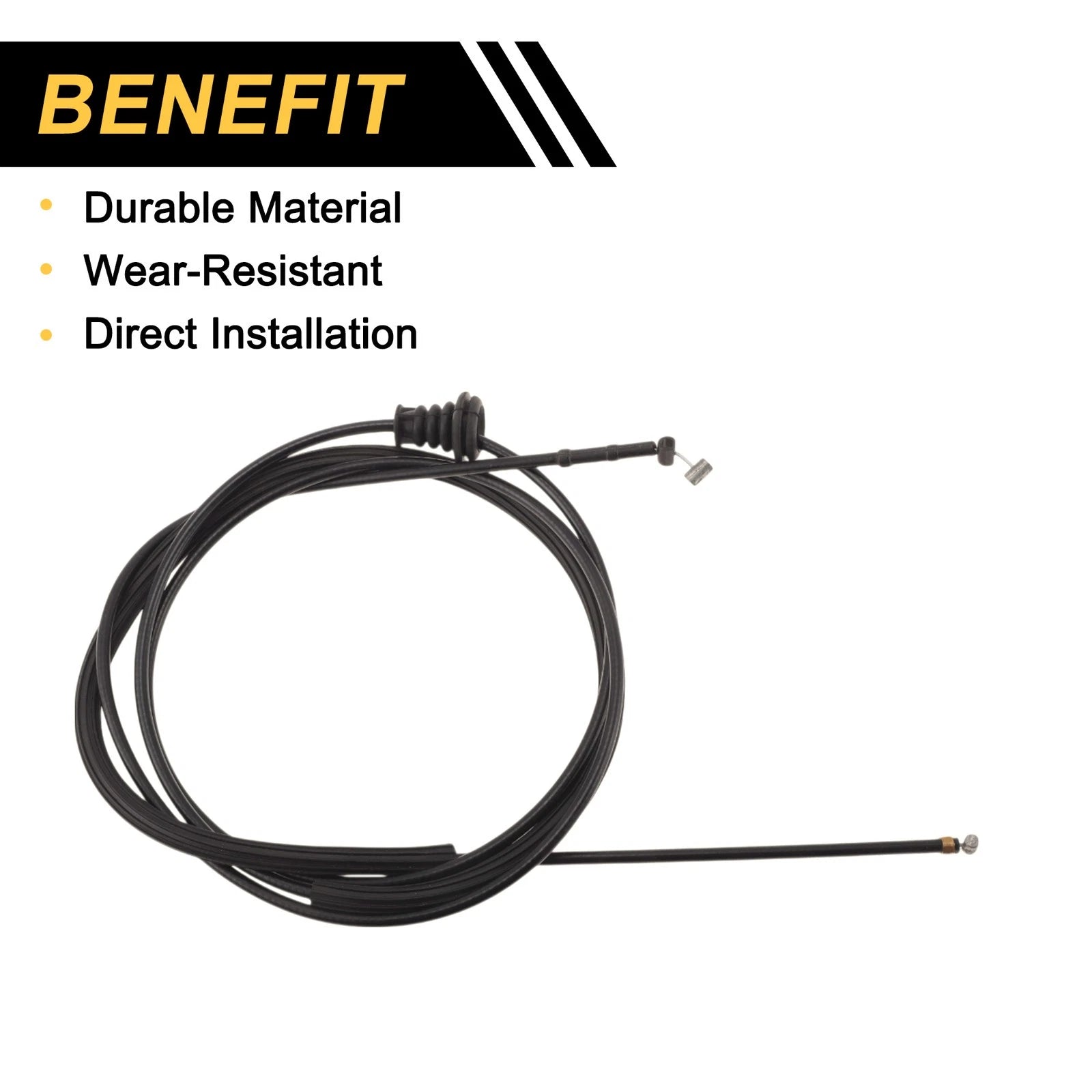 Hood Release Cable No. 4H0823535 for Audi A8 Quattro (2011–2018)