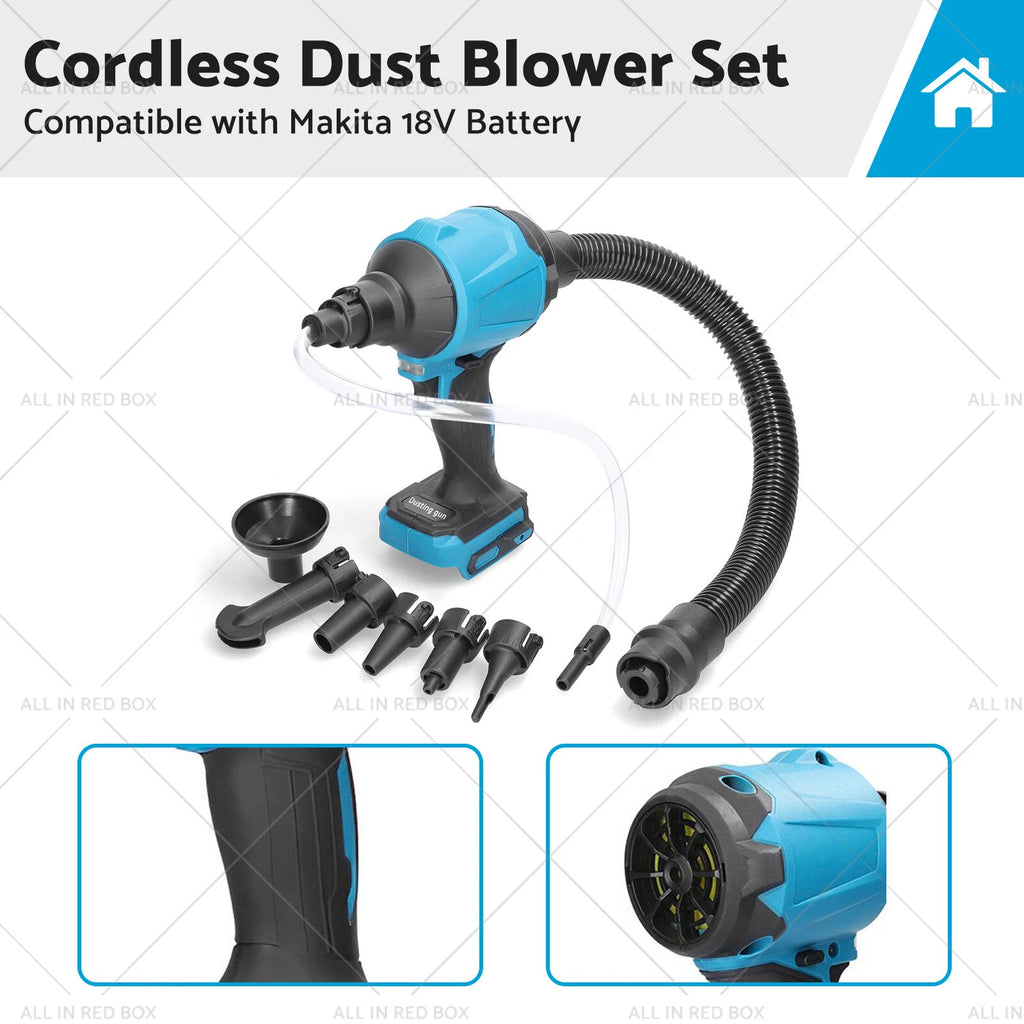 Cordless Air Duster for Makita 18V (Compatible with BL1830, BL1840)