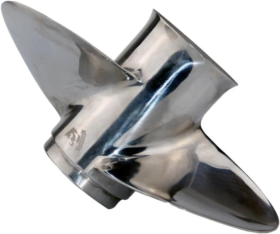 Outboard Propeller 9.25x12 for Mercury/Tohatsu 9.9-20HP (Stainless, 14 Tooth)