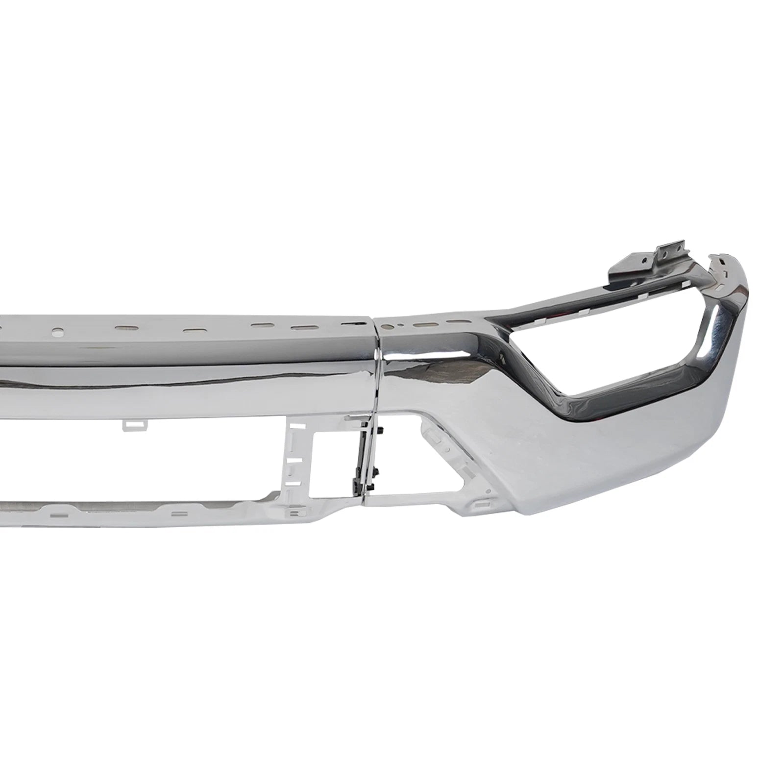 Front Bumper Face Bar Chrome for Ford F-150 (2021–2023) W/Fog Hole