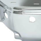 Chrome Step Bumper for Nissan Titan (2004–2015) with Park Sensor Holes