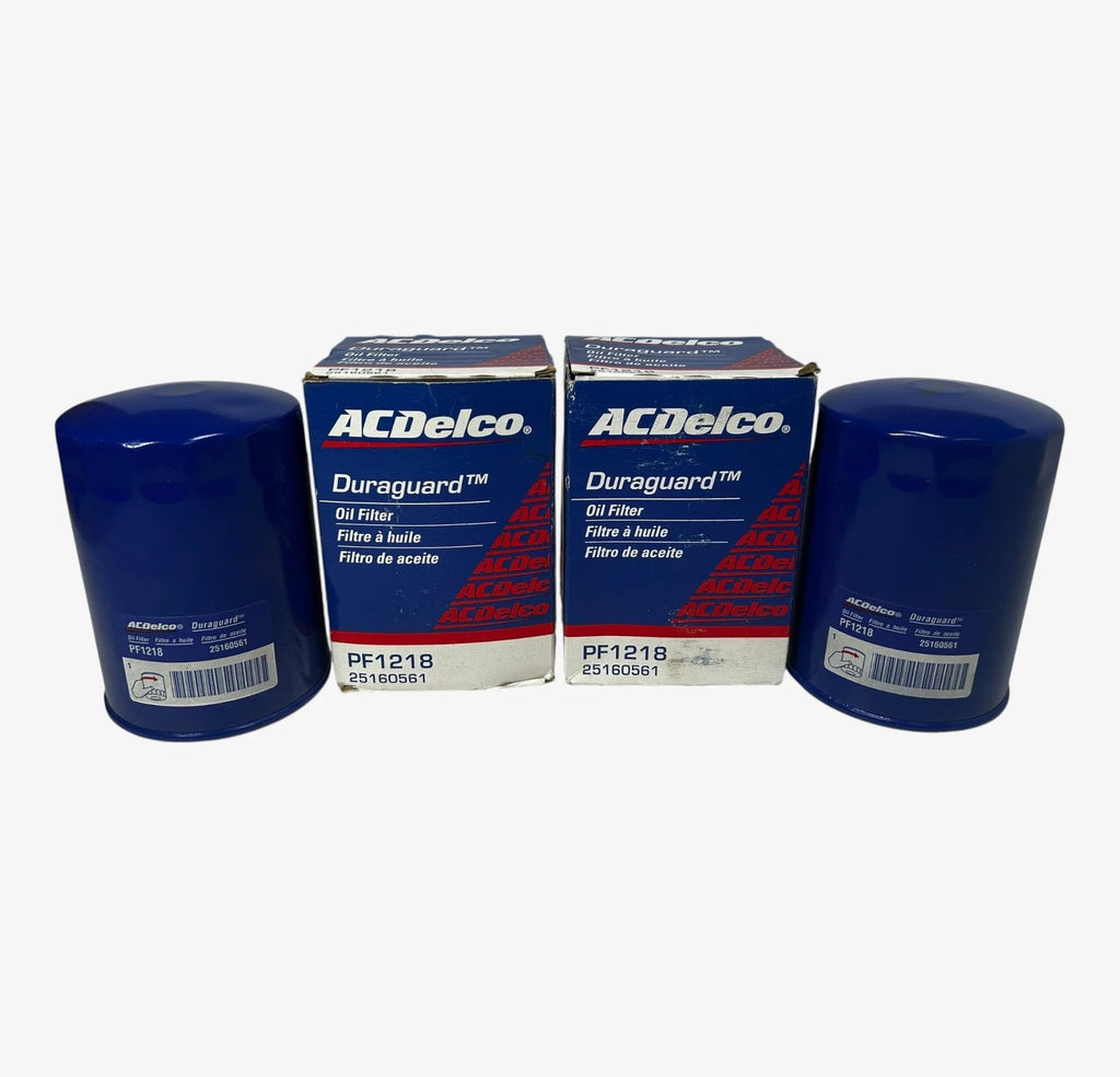2X ACDelco PF1218 Duraguard Oil Filter for (2010–2023)