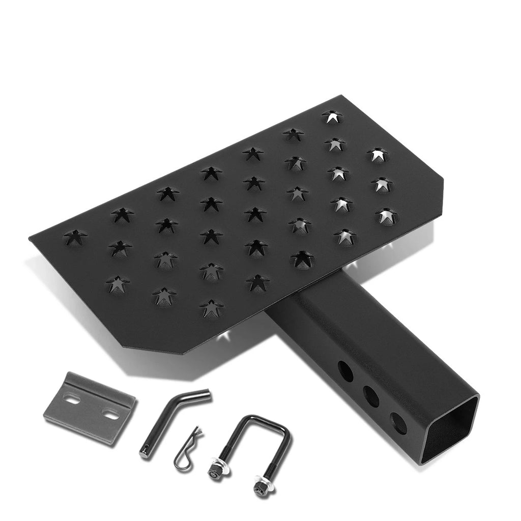 2" Receiver Trailer Tow Hitch Step Bar Rear Bumper Guard Universal Fit