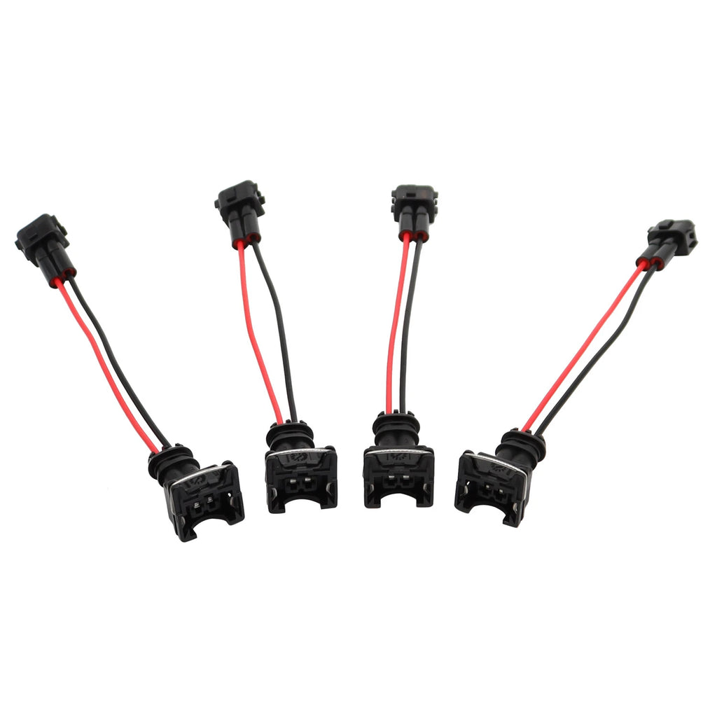 Set of 4 OBD2 to OBD1 EV1 Fuel Injector Conversion Harness for Honda Acura