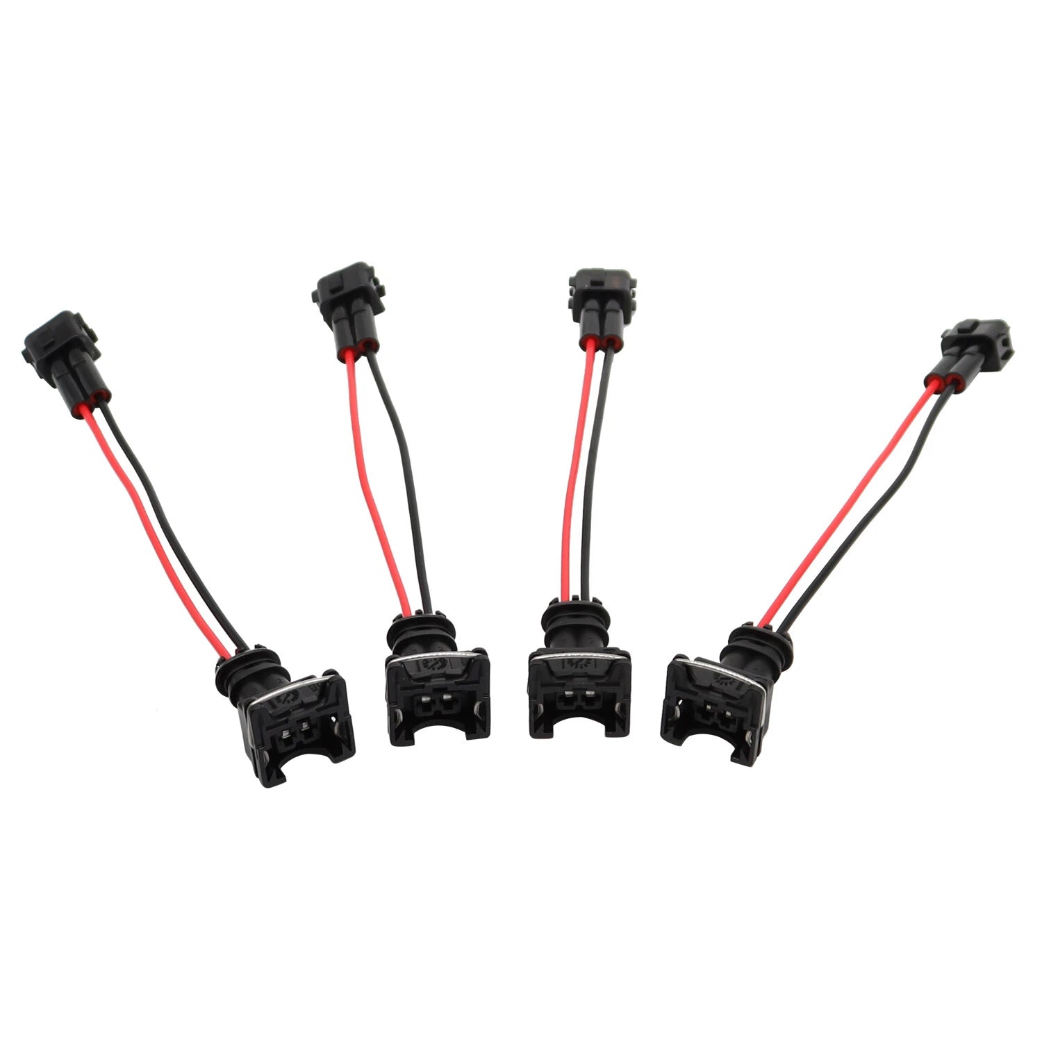 Set of 4 OBD2 to OBD1 EV1 Fuel Injector Conversion Harness for Honda Acura