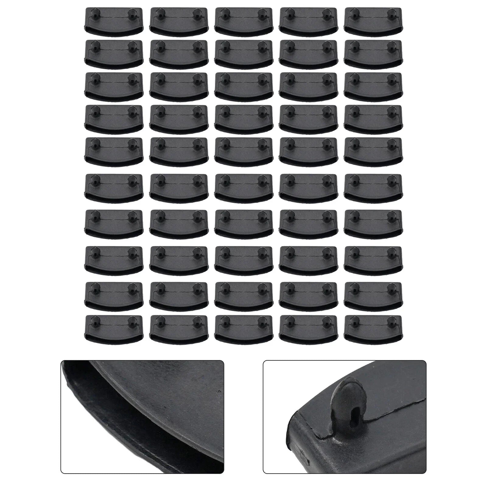 50x Plastic Middle or End Holders for Bed Slats