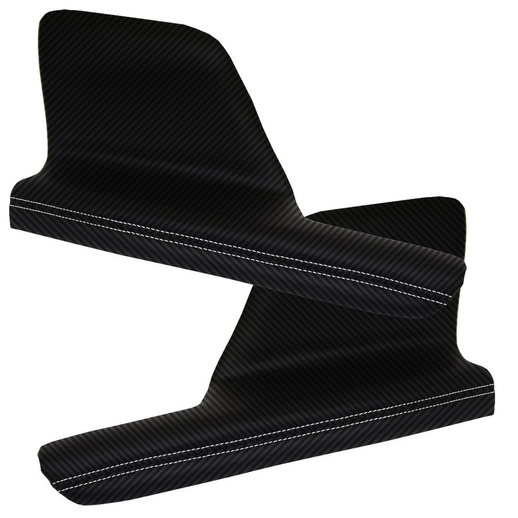 2X Door Armrest PVC Carbon Fiber for Honda Odyssey (2011–2017)