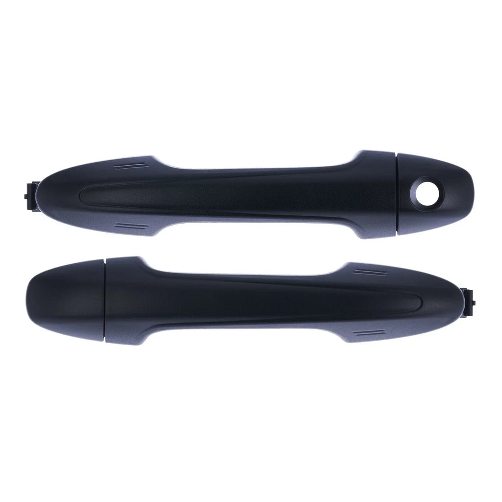 Door Handle Outer Black Set of 2 for Toyota Hilux & RAV4 (2015–2019)