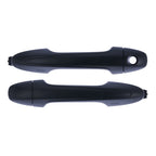 Door Handle Outer Black Set of 2 for Toyota Hilux & RAV4 (2015–2019)