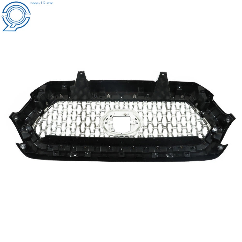 Front Upper Grille for Toyota Tacoma (2016–2021) Matte Black Chrome
