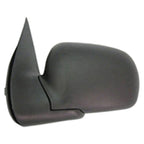 Replacement Textured Driver Power Door Mirror w/o Heated Glass w/Puddle Lamp