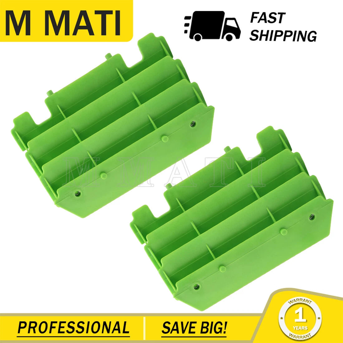 Radiator Shrouds Guards for Kawasaki KX125 KX250 (1994–2005)